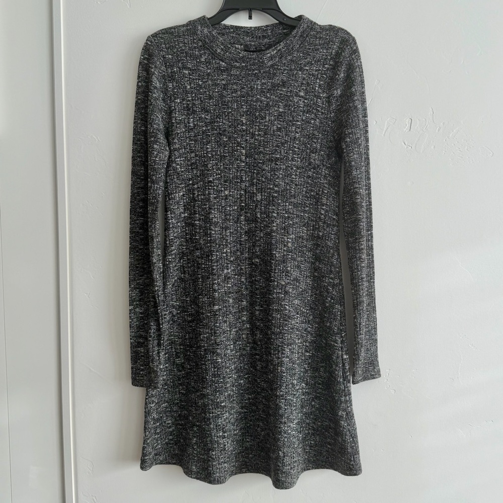 Topshop Heather Gray Knit Dress - Size 4